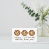 Chocolade Chip Cookie Cookie Cookies, gebak van ba Visitekaartje (Staand voorkant)