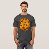 Chocolade Chip Cookie Dessert Foodie Gift T-shirt (Voorkant volledig)