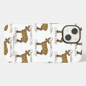 Chocolade Chip Cookie Doe iPhone Hoesje (Achterkant horizontaal)