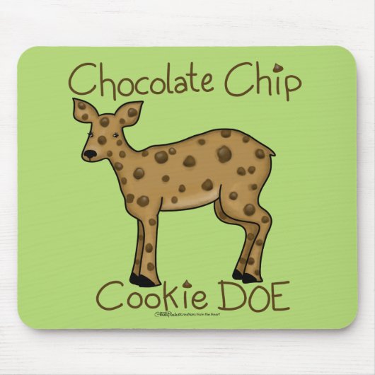Chocolade Chip Cookie Doe Muismat (Voorkant)