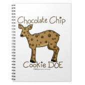Chocolade Chip Cookie Doe Notitieboek (Voorkant)