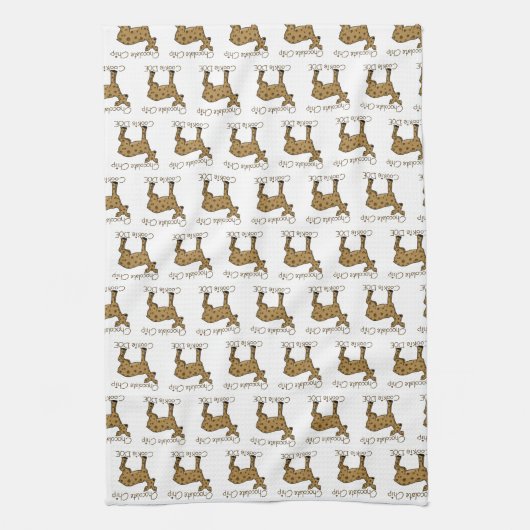 Chocolade Chip Cookie Doe Theedoek (Verticaal)