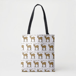 Chocolade Chip Cookie Doe Tote Bag