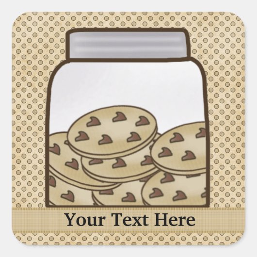 Chocolade Chip Cookie Food sticker (Voorkant)
