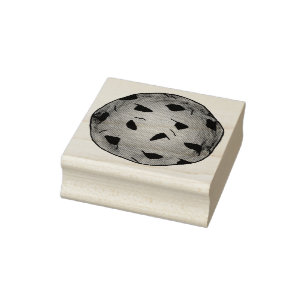 Chocolade Chip Cookie Foodie Dessert Bake Sale Rubberstempel