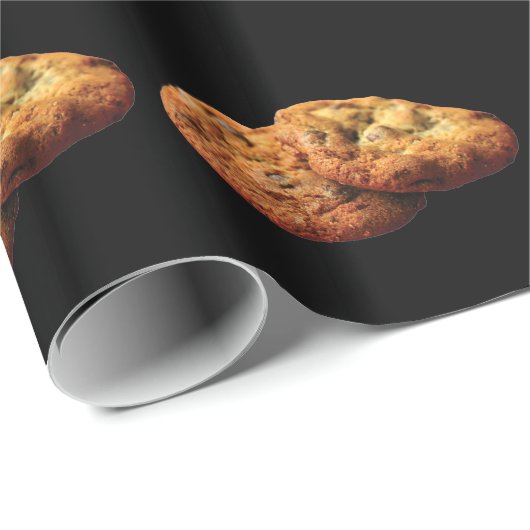 Chocolade Chip Cookie Gift Wrap Cadeaupapier (Rol Hoek)