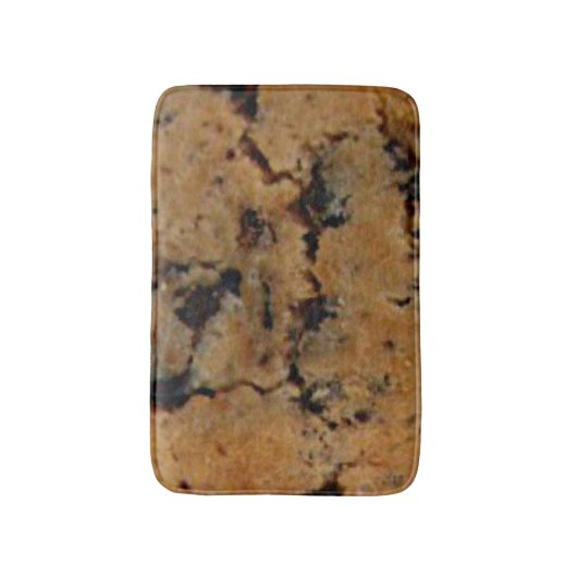Chocolade Chip Cookie Home Decor Bath Mat (Voorkant Verticaal)