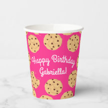 Chocolade Chip Cookie Kinder 1e Verjaardagsfeestje