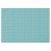 Chocolade Chip Cookie Kinder 1ste verjaardag Blauw Tafelkleed (Voorkant (Horizontaal))