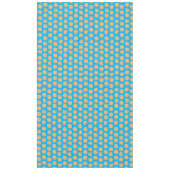Chocolade Chip Cookie Kinder 1ste verjaardag Blauw Tafelkleed (Voorkant)