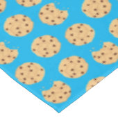 Chocolade Chip Cookie Kinder 1ste verjaardag Blauw Tafelkleed (Gekanteld)