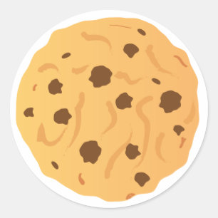 Chocolade Chip Cookie Stickers