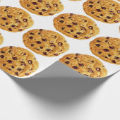 Chocolade Chip Cookie Wrapping Paper Cadeaupapier (Hoek)