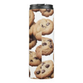 Chocolade chip cookie wrapping papier thermosbeker (Achterkant)