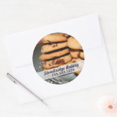 Chocolade Chip Cookies Advertentie Sticker (Envelop)