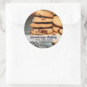 Chocolade Chip Cookies Advertentie Sticker (Tas)
