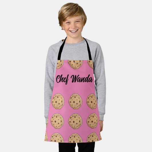 Chocolade Chip Cookies Baker All-Over Print Schort (Gedragen)