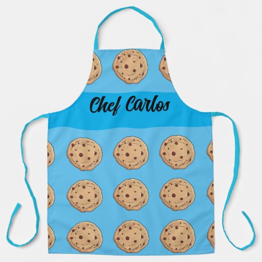 Chocolade Chip Cookies Baker All-Over Print Schort (Voorkant)