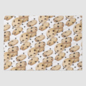 Chocolade Chip Cookies Bakken Gift Tissue Papier (Voorkant)