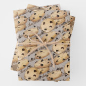 Chocolade Chip Cookies Bakken Gift Tissue Papier Inpakpapier Vel (In situ)