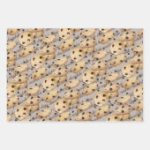 Chocolade Chip Cookies Bakken Gift Tissue Papier Inpakpapier Vel (Voorkant)