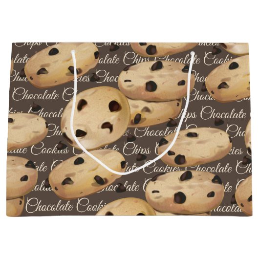 Chocolade Chip Cookies bakken Groot Cadeauzakje (Voorkant)