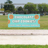 Chocolade Chip Cookies Bakkerij Banner (Insitu)