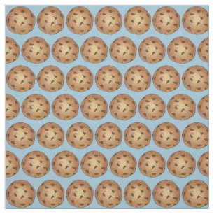 Chocolade Chip Cookies Blue Bake Sale Dessert Food Stof