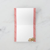 Chocolade Chip Cookies Dank je Bedankkaart (Binnen)