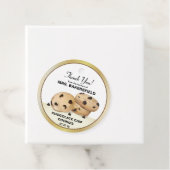 Chocolade Chip Cookies Dank u bakken cadeau Bedankjes Labels (In situ)