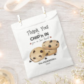 Chocolade Chip Cookies Dank u bakken cadeau Bedankzakje (Geknipt)