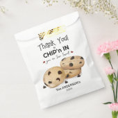 Chocolade Chip Cookies Dank u bakken cadeau Bedankzakje (Gezegeld)