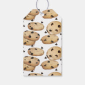 Chocolade Chip Cookies Dank u bakken Cadeaulabel (Achterkant)
