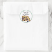 Chocolade Chip Cookies Dank u Canning Gift Ronde Sticker (Tas)