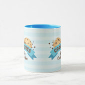 Chocolade Chip Cookies en Coffee Design op een Mok (Midden)