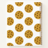 Chocolade Chip Cookies Fun Cute Dessert Snack Notitieboek (Achterkant)