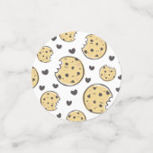 Chocolade Chip Cookies, Hearts, Birthday Confetti (Kleine voorkant)