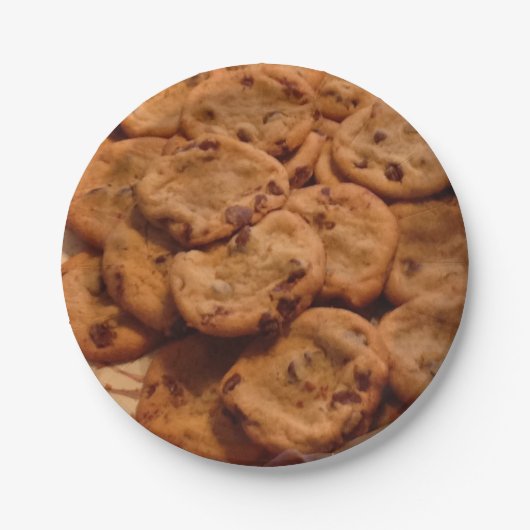 Chocolade Chip Cookies Paper Bord (Voorkant)