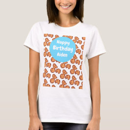 Chocolade Chip Cookies Patroon Ballon T-shirt