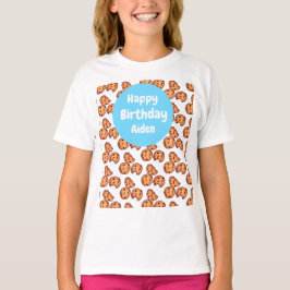 Chocolade Chip Cookies Patroon Ballon T-shirt