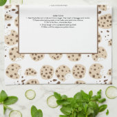 Chocolade Chip Cookies Recept Keepsake Theedoek (Gevouwen)