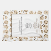 Chocolade Chip Cookies Recept Keepsake Theedoek (Horizontaal)