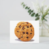 Chocolade Chip Cookies Recipe Cook Kitchen Sweets Briefkaart (Staand voorkant)