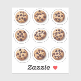 Chocolade Chip Cookies Set Sticker
