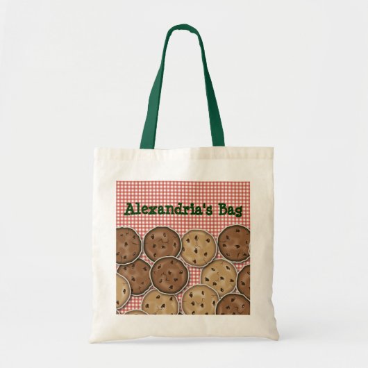chocolade Chip Cookies Tote Bag (Voorkant)