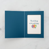 Chocolade Chip Cookies Verjaardag Kaart (Binnen)