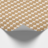 Chocolade Chip Cookies Wrapping Paper Cadeaupapier (Hoek)