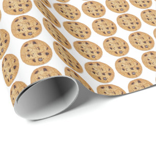 Chocolade Chip Cookies Wrapping Paper Cadeaupapier