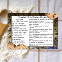Chocolade Chip Cowboy Cookies Recept Kaart