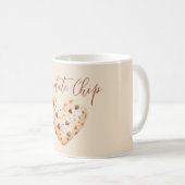Chocolade Chip Hart Koekje Koffiemok (Voorkant rechts)